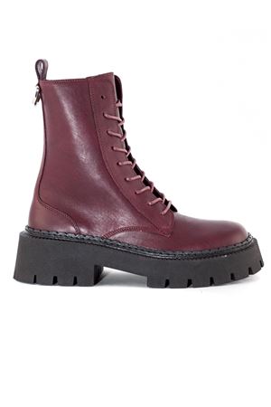 H04 Bob-Anfibio bordeaux in pelle di vitello VIC MATIE' | 1H4400DH04B070450BORDEAUX